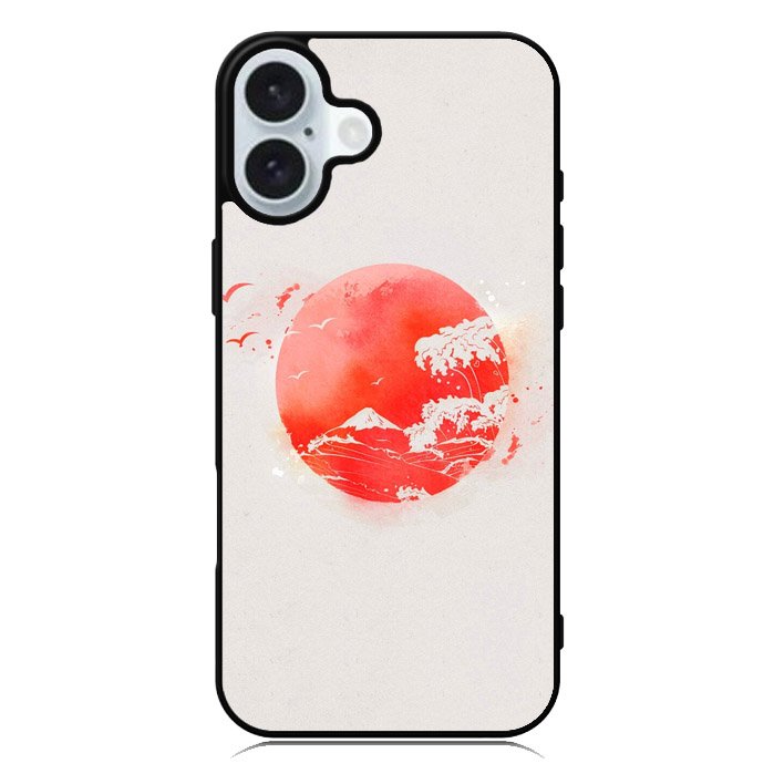 Japan Flag iPhone 16 Case QC5270