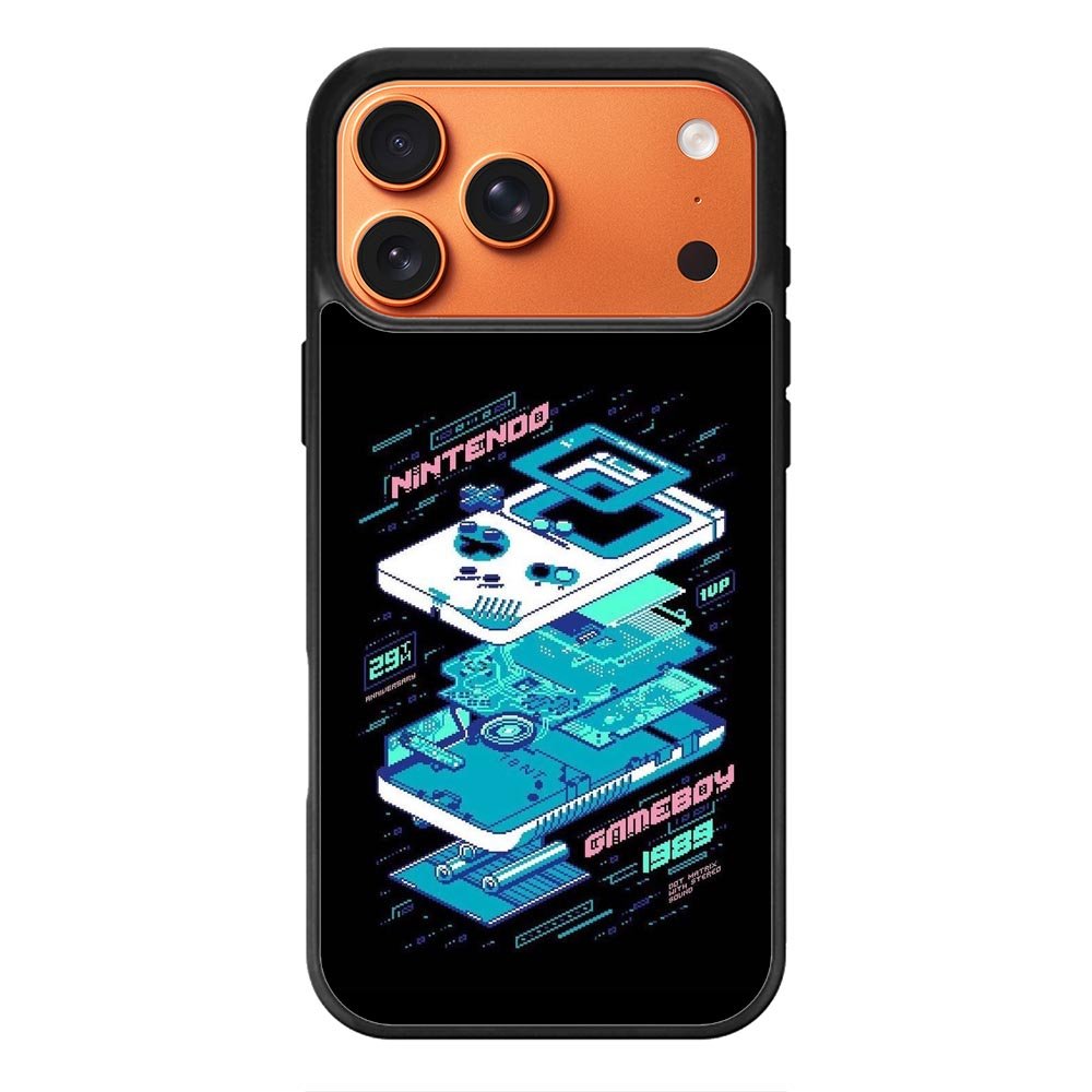 Nitendo Gameboy iPhone 17 Pro Case OV0448