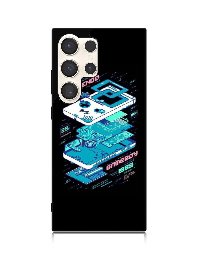 Nitendo Gameboy Samsung Galaxy S25 Ultra 5G Case QC0448