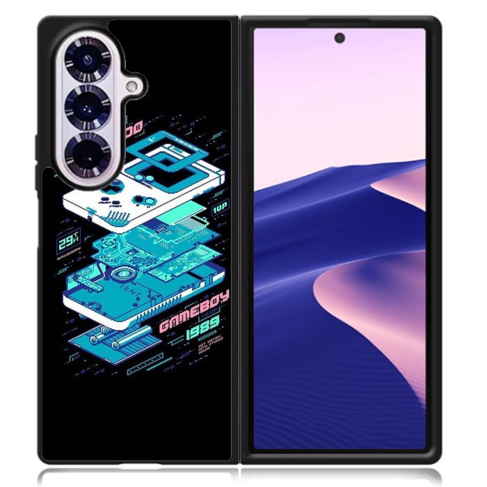 Nitendo Gameboy Samsung Galaxy Z Fold 7 Case OV0448