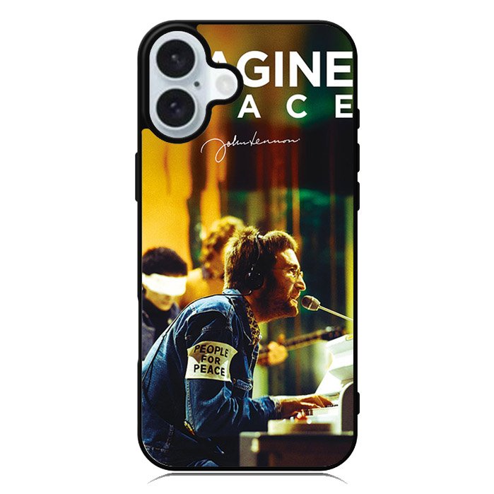Imagine Peace John Lennon iPhone 16 Plus Case QC0449