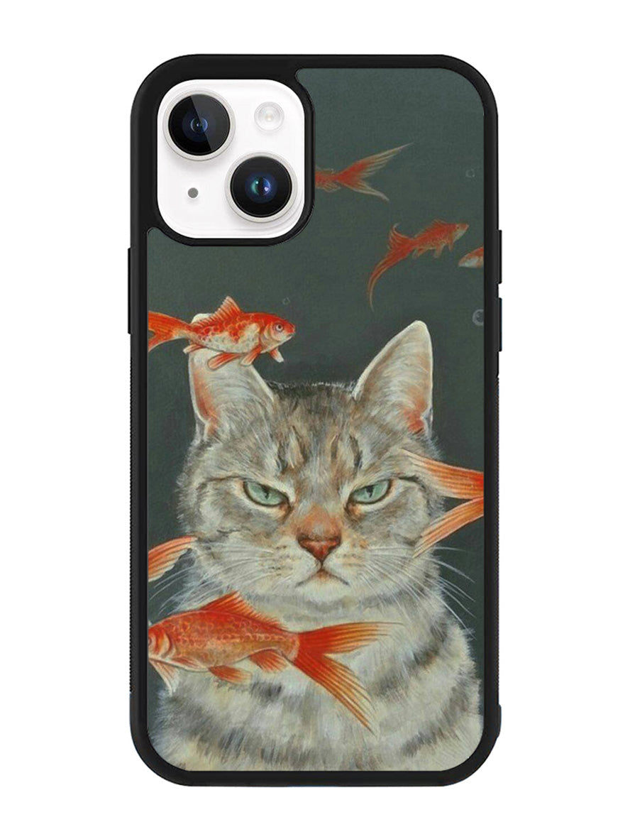 Cat Fish iPhone 14 Plus Case QC4397