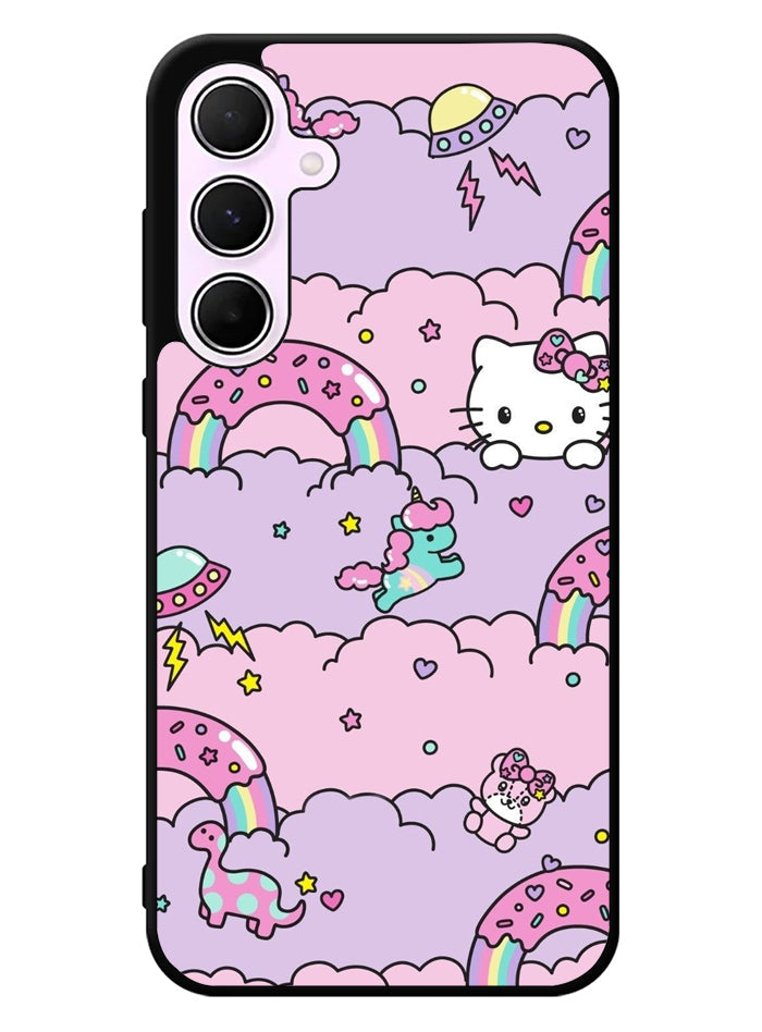 Cute Hello Kitty Samsung Galaxy A55 5G Case