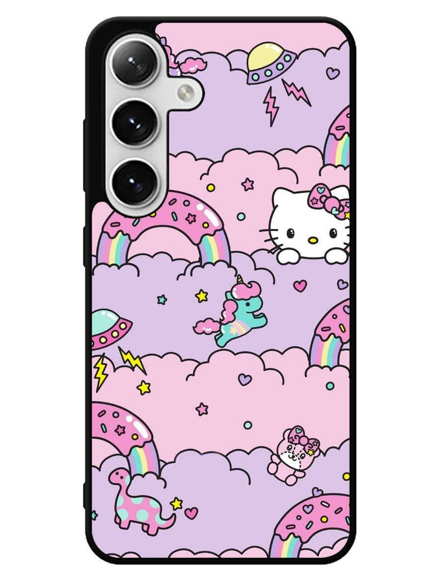 Cute Hello Kitty Samsung Galaxy S25 5G Case