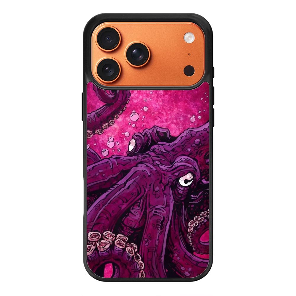 Purple Octopus iPhone 17 Pro Case OV0452