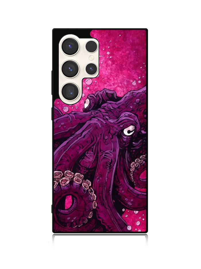 Purple Octopus Samsung Galaxy S24 Ultra 5G Case OV0452