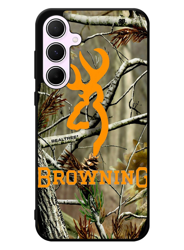 Camo Browning Samsung Galaxy A55 5G Case