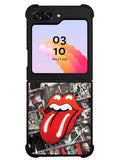 Rolling Stones Collage Samsung Galaxy Z Flip 5 5G 2023 Case