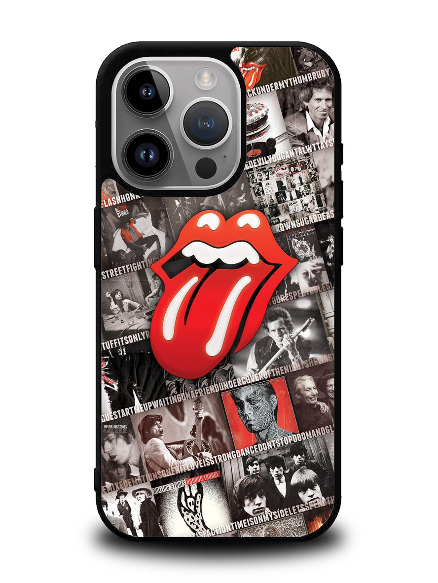 Rolling Stones Collage iPhone 16 Pro Case