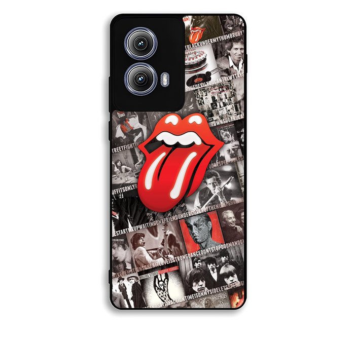 Rolling Stones Collage Motorola Moto Edge 2024 Case OV6743