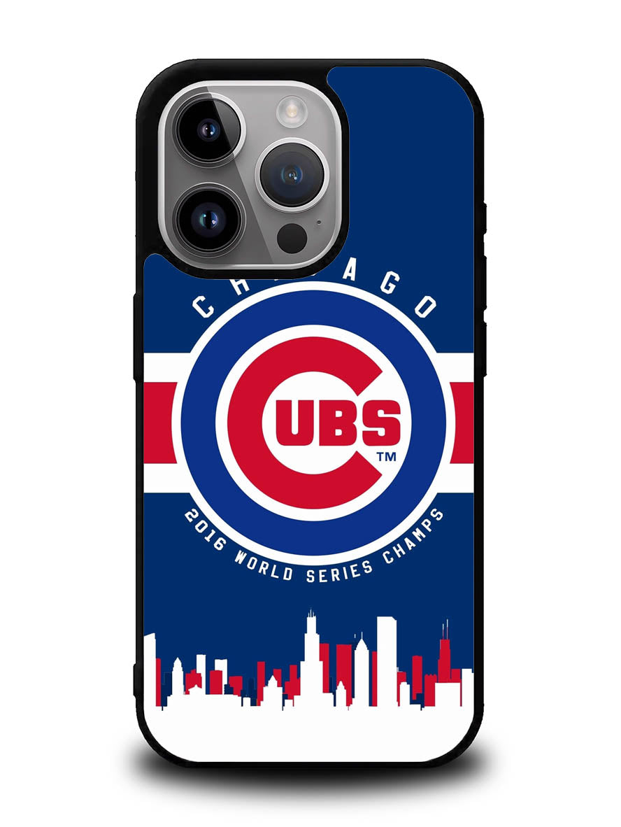Chicago Cubs 2016 World Series Cahmps iPhone 15 Pro Max Case OV4447