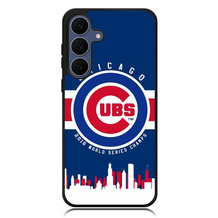 Chicago Cubs 2016 World Series Cahmps Samsung Galaxy S25 FE Case OV4447