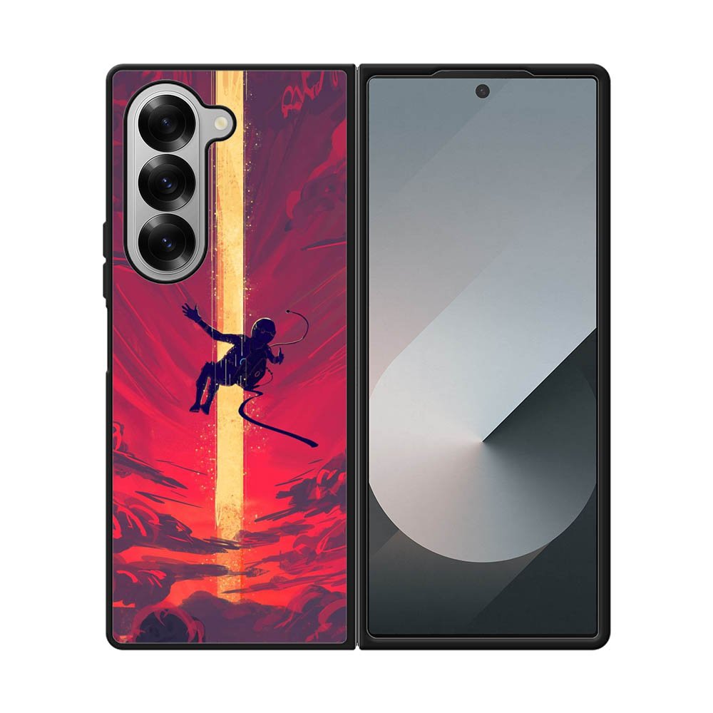 Astro Falling In Space FLB0415 Samsung Galaxy Z Fold 7 5G Case
