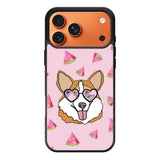Corgi Watermelon FLB0428 iPhone 17 Pro Case
