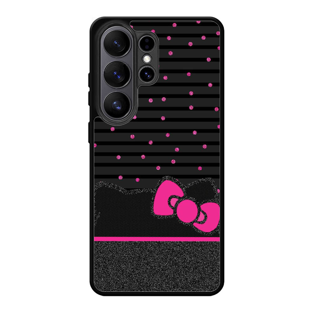 Hello Kitty Pigtail Samsung Galaxy S26 Ultra Case