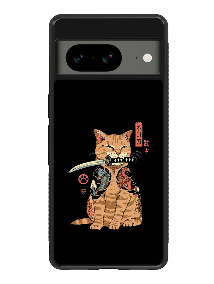Samurai Cat Google Pixel 8A Case QC11022