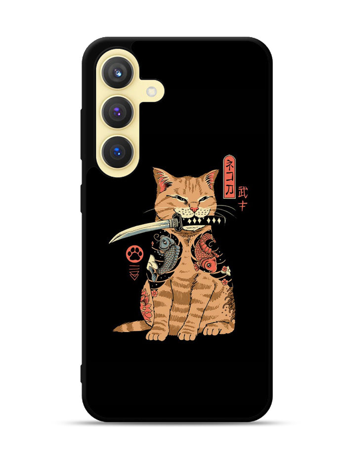 Samurai Cat Samsung Galaxy S23 5G Case QC11022