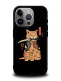 Samurai Cat iPhone 16 Pro Case OV11022