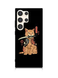 Samurai Cat Samsung Galaxy S23 Ultra 5G Case QC11022