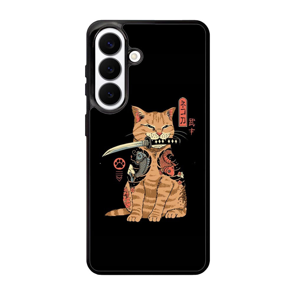 Samurai Cat Samsung Galaxy S26 Plus Case QC11022