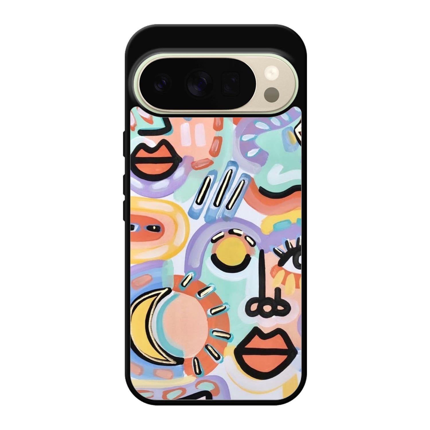 Abstract Google Pixel 10 Pro XL Case QC11227