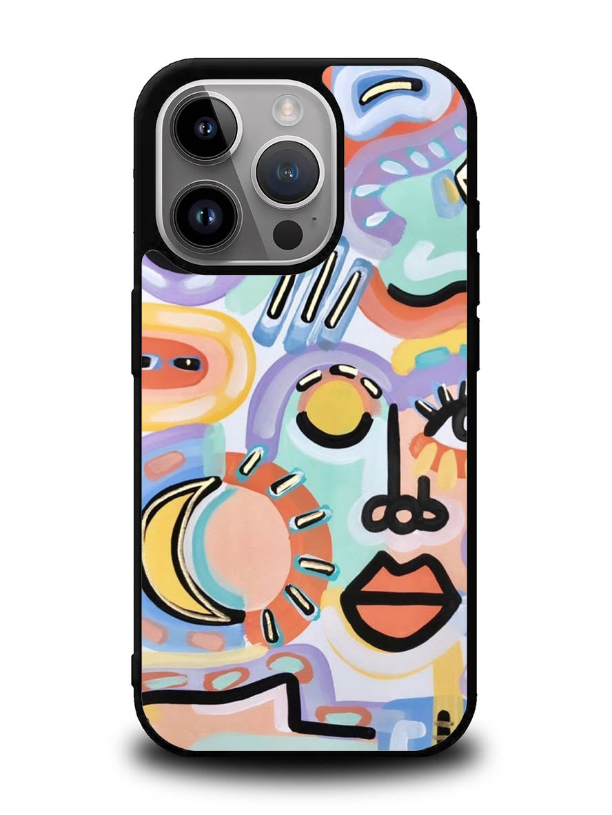 Abstract iPhone 15 Pro Max Case OV11227