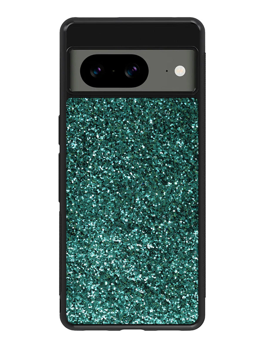 Glitter Green Google Pixel 8 Case QC11098