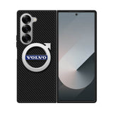 Volvo Logo Carbon Samsung Galaxy Z Fold 7 5G Case OV10760