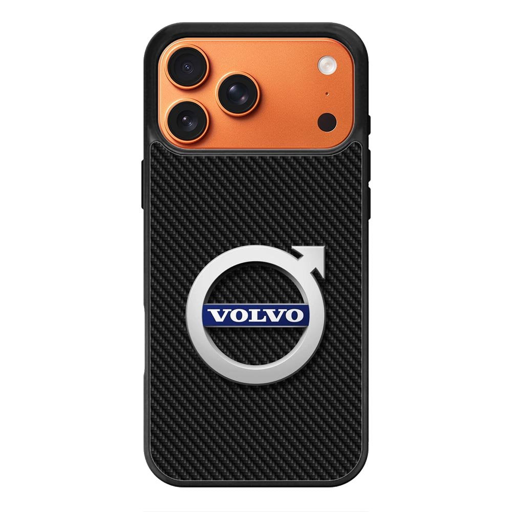 Volvo Logo Carbon iPhone 17 Pro Case OV10760