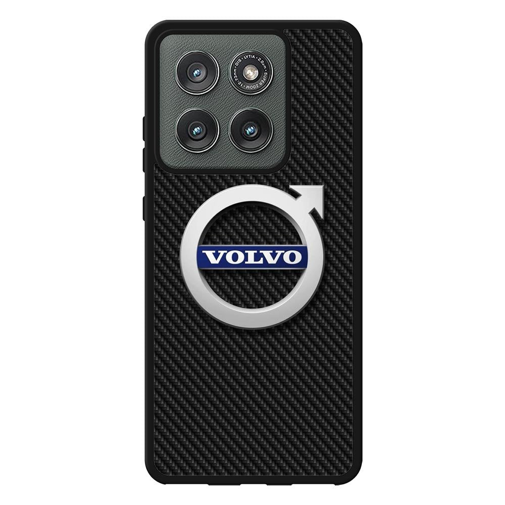 Volvo Logo Carbon Motorola Moto Edge 2025 Case OV10760