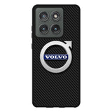 Volvo Logo Carbon Motorola Moto Edge 2025 Case OV10760