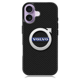 Volvo Logo Carbon iPhone 17 Case OV10760