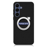 Volvo Logo Carbon Samsung Galaxy S25 FE Case OV10760