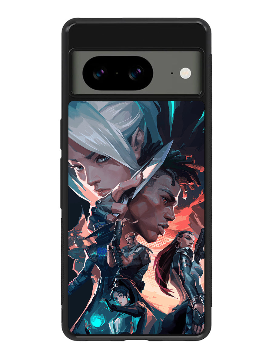 Valorant Google Pixel 8A Case QC10754