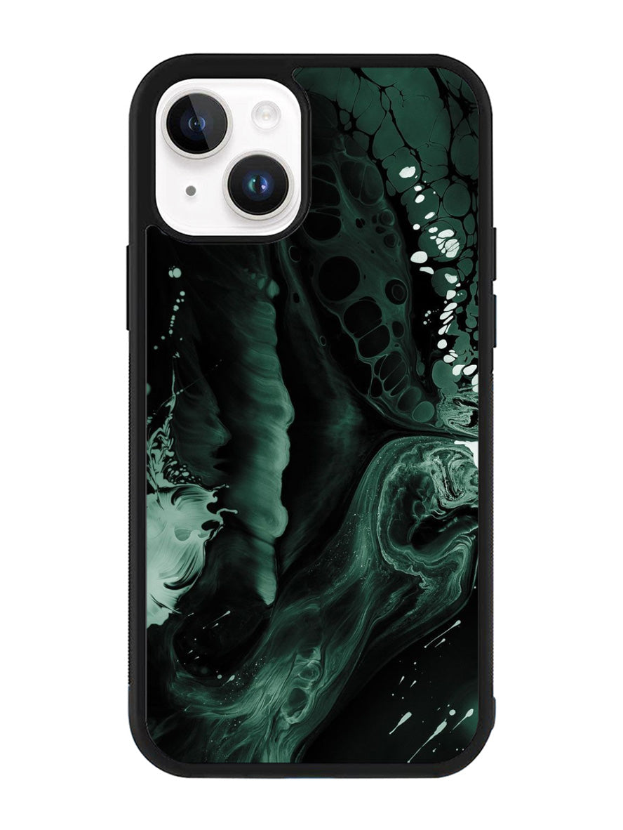 Green Resin iPhone 15 Case OV10587