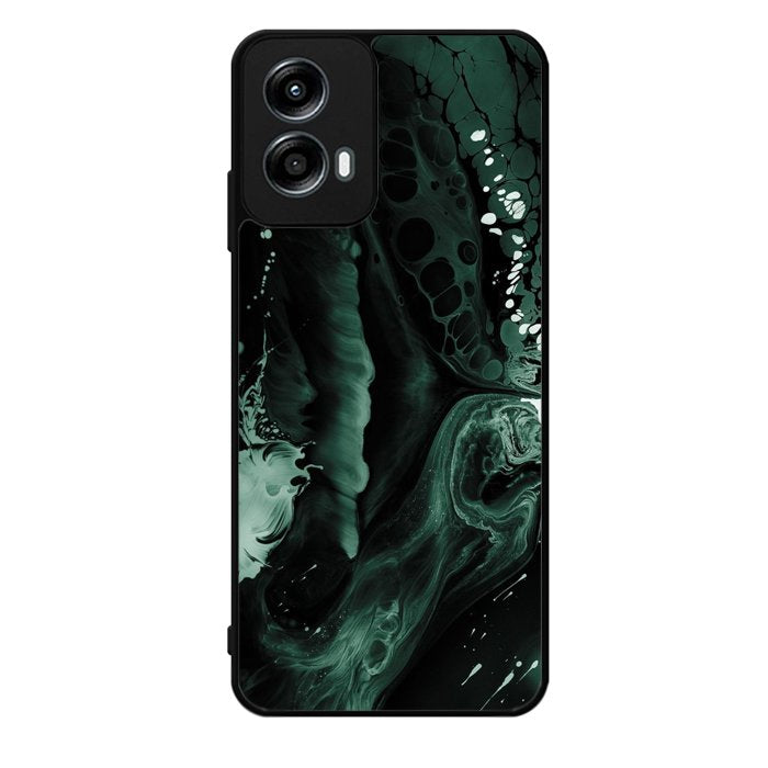 Green Resin Motorola Moto G Play 2024 Case OV10587
