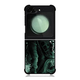 Green Resin Samsung Galaxy Z Flip 6 5G 2024 Case OV10587