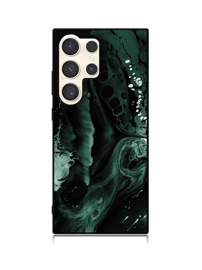 Green Resin Samsung Galaxy S23 Ultra 5G Case QC10587