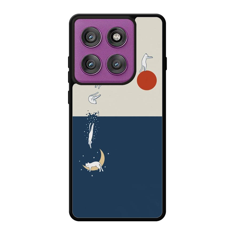 Cat Motorola Moto Edge 60 Pro Case OV10676