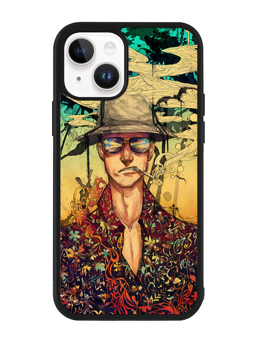 Man With Cigarette iPhone 15 Case OV10483