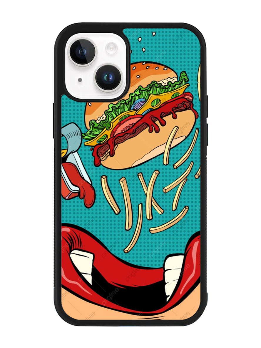 Burger iPhone 15 Case OV10340