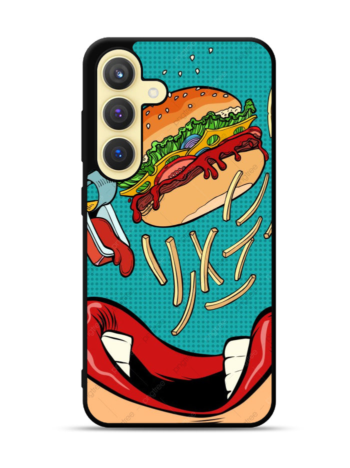Burger Samsung Galaxy S24 Plus 5G , Samsung Galaxy S24+ 5G Case OV10340