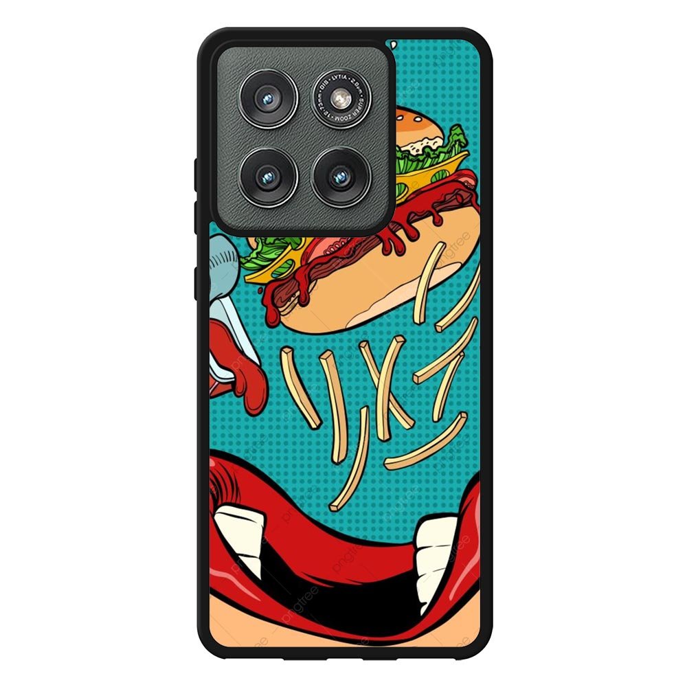 Burger Motorola Moto Edge 2025 Case OV10340
