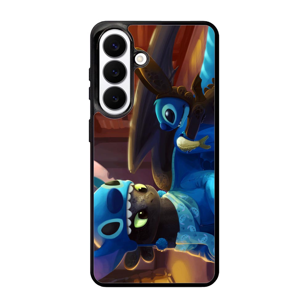 Toothless and Stitch Parody Samsung Galaxy S26 Case QC0550