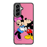 Romantic Mickey and Minnie Mouse Samsung Galaxy A57 Case QC2667
