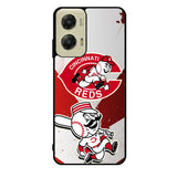 Cincinnati Reds Motorola Moto G Stylus 5G 2024 Case