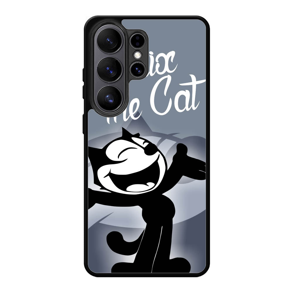 Felix happy Cat Samsung Galaxy S26 Ultra Case QC0620