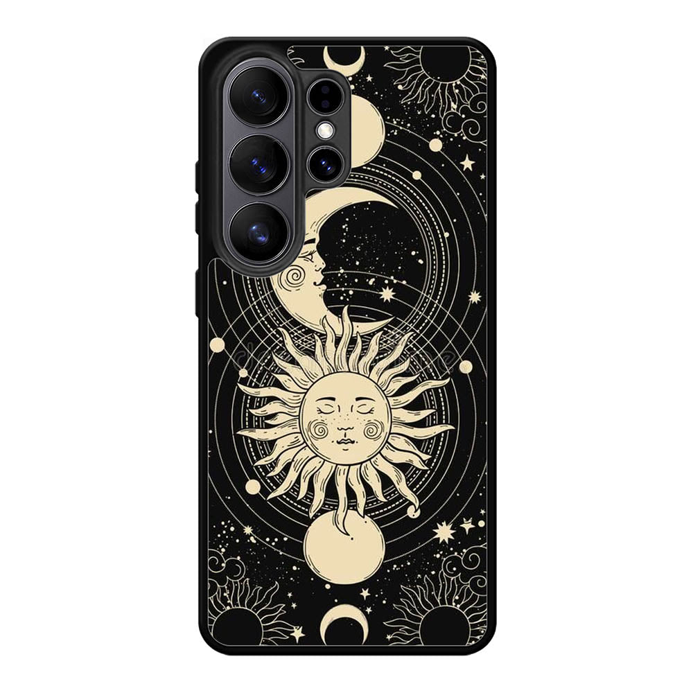 Moon And Sunk Black FLZ0579 Samsung Galaxy S26 Ultra Case