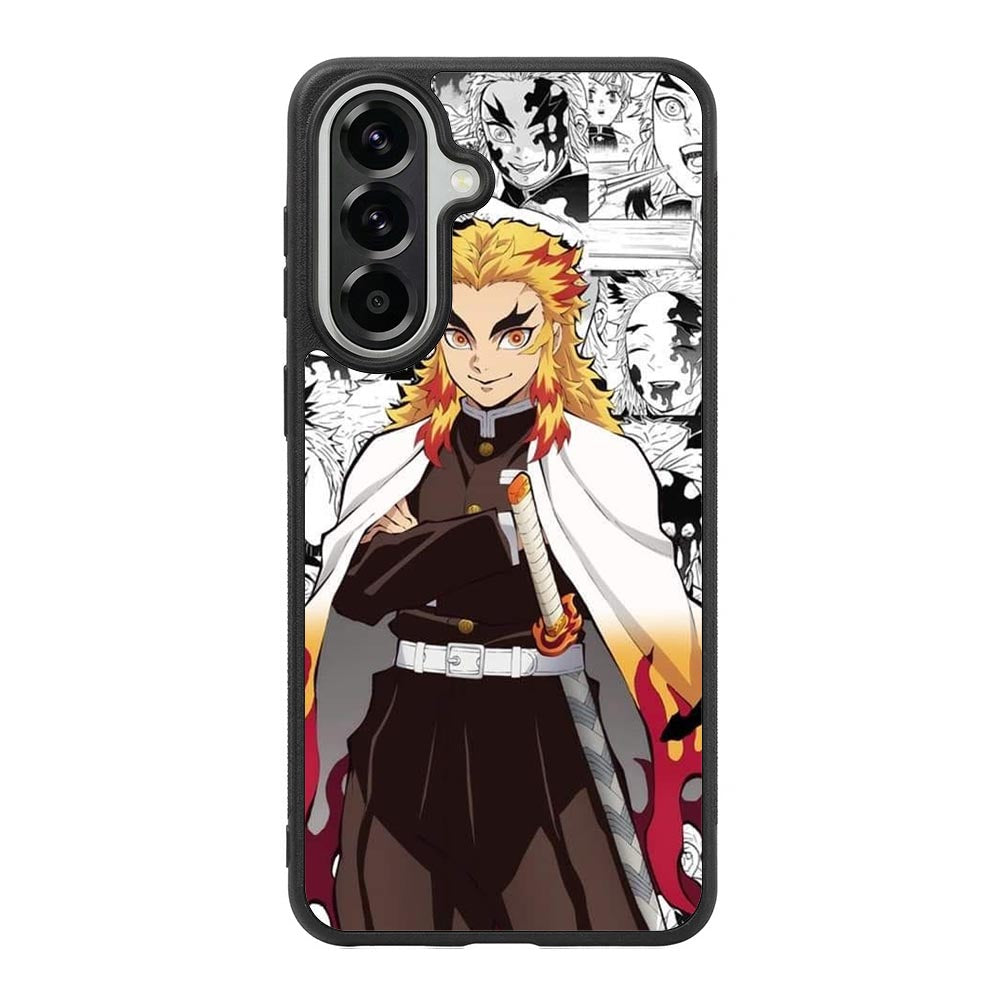 kimetsu no yaiba rengoku anime Samsung Galaxy A37 Case