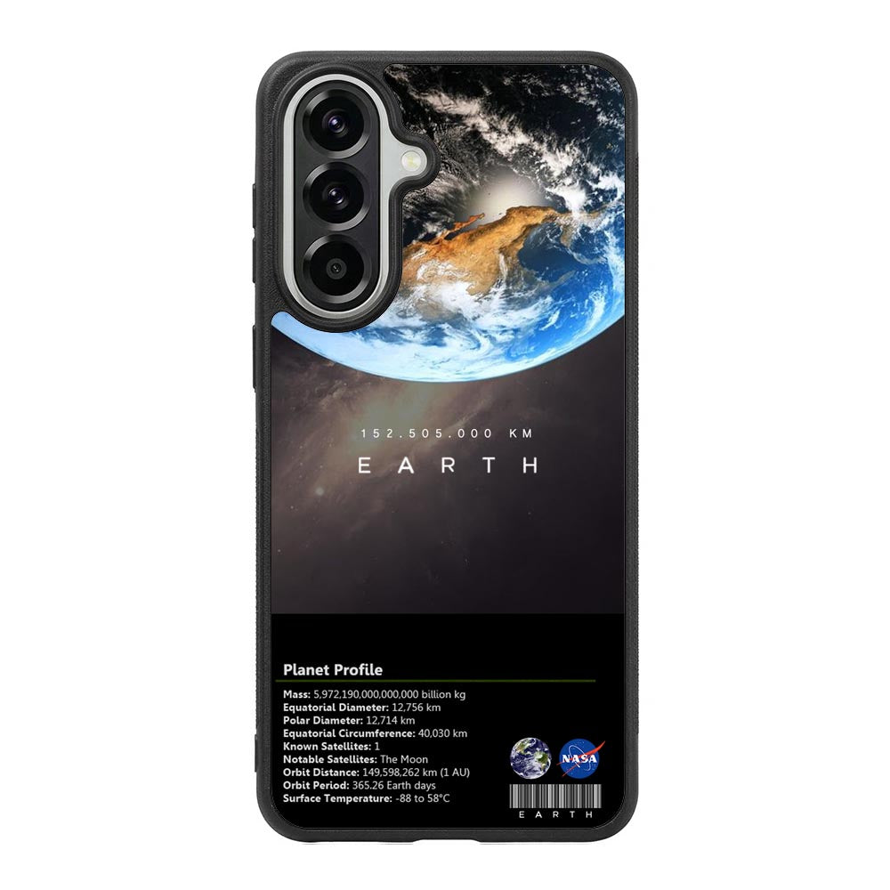 Space Facts Earth Samsung Galaxy A57 Case OV9685